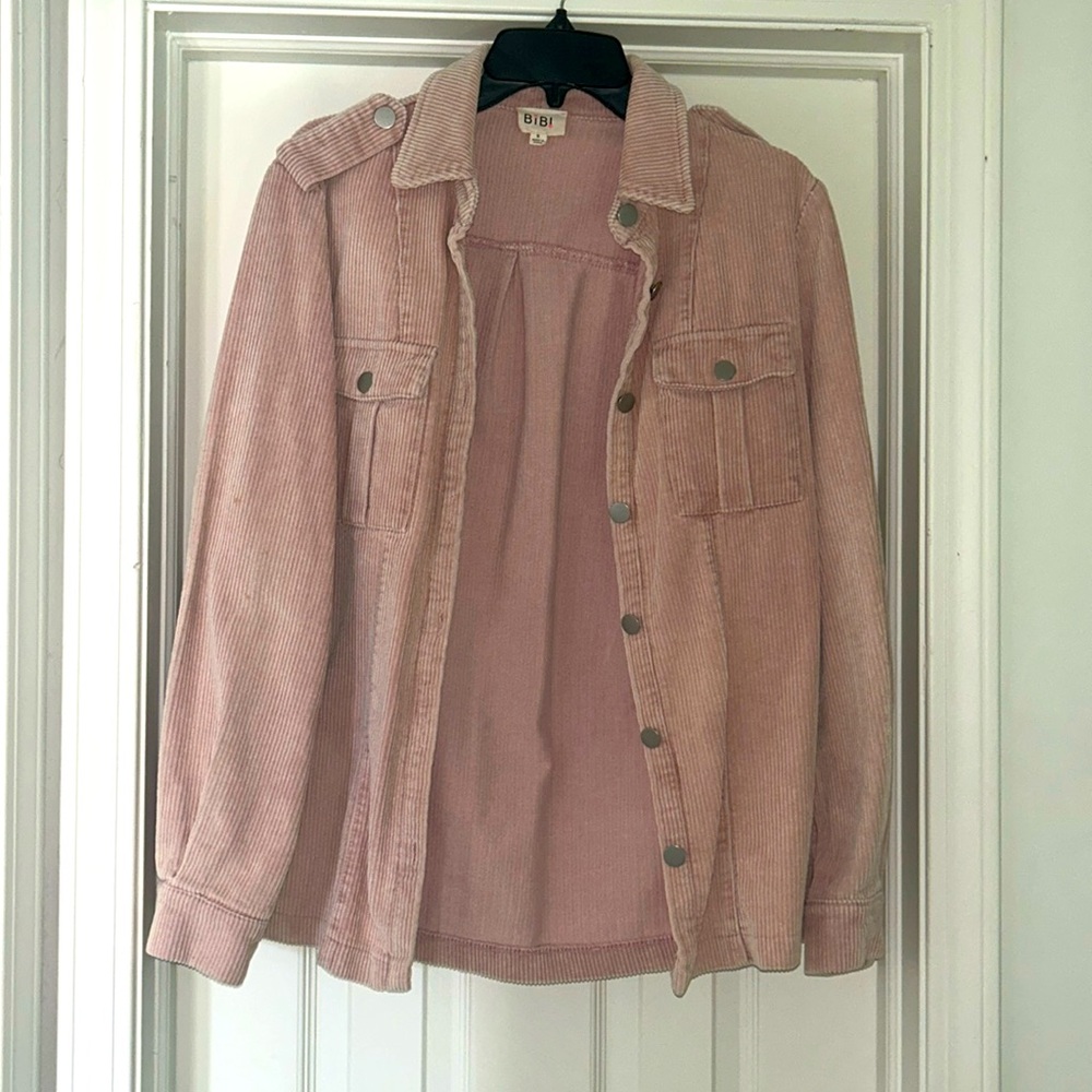 Pink Corduroy Jacket